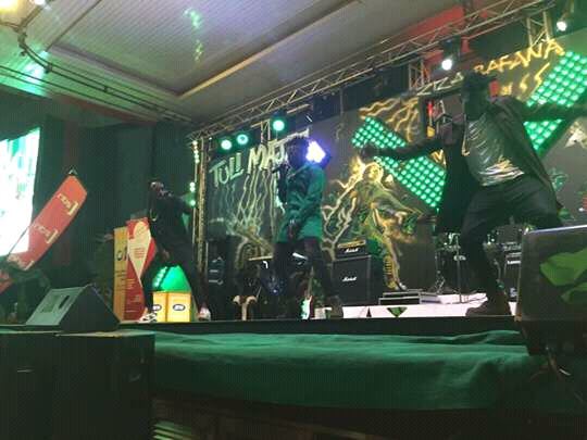 B2C performing at Agende Tuli Majje concert