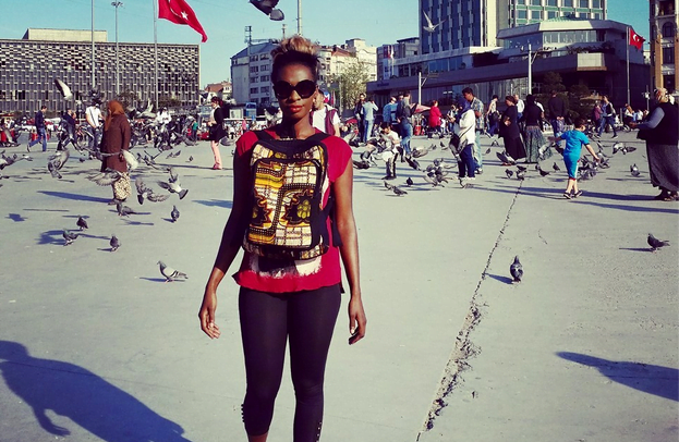 Cindy enjoying life in Turkey.
