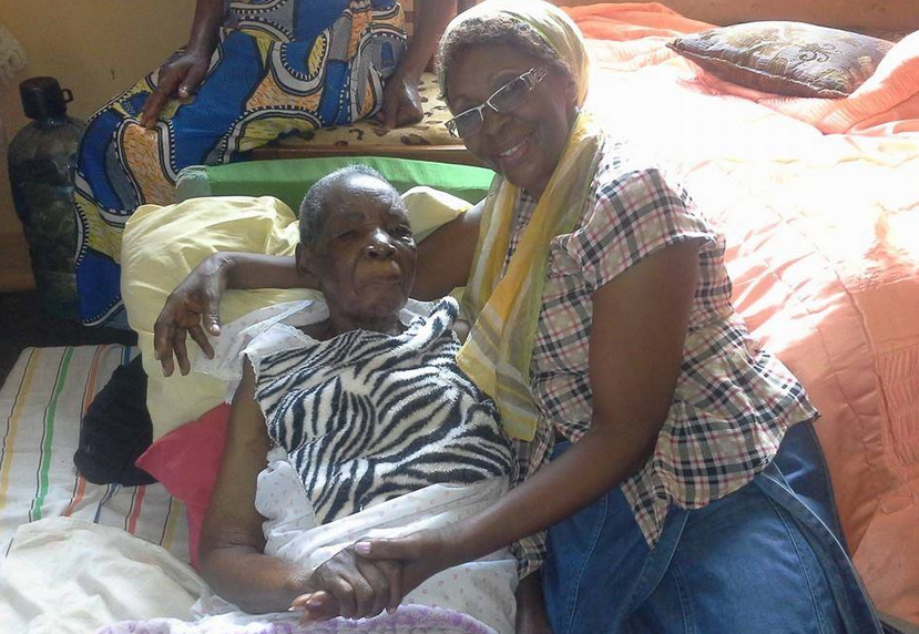 RIP! Deception star, Nalweyiso loses mother Deception star, Sarah Kisawuzi aka Mama Nalweyiso with her mom