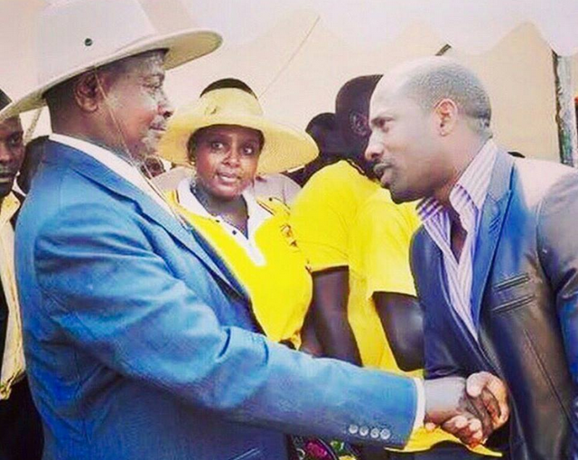 You are heaven sent! – Meddie Ssentongo congratulates Museveni. Meddie Ssentongo greets President Museveni