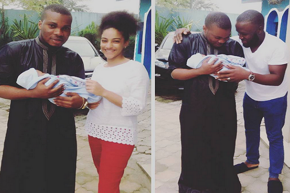 Wizkid's former girlfriend welcomes her first child.