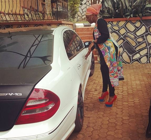 Rema Namakula praises Allah for new ride.