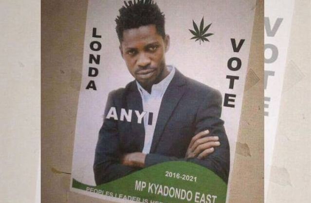 Bobi Wine uses weed symbol on Campaign poster