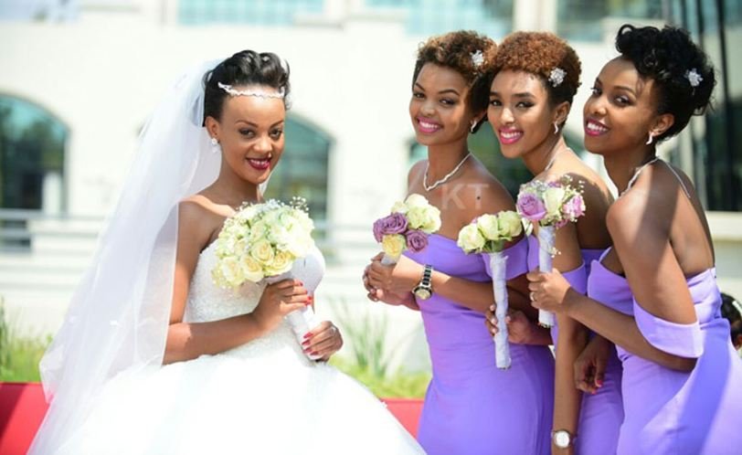 Photos Glamour As Popular Rwandan Singer Knowless Weds