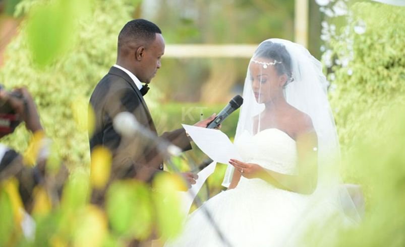 Photos Glamour As Popular Rwandan Singer Knowless Weds