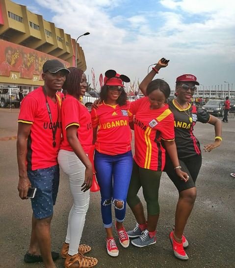 Photos: Sheebah celebrates Uganda Cranes win at Namboole – BigEye.UG