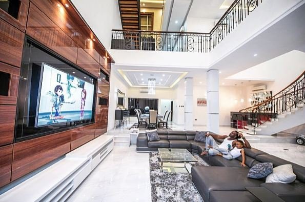 Photos: P-Square show off their palatial home