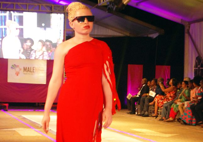 Persons with disabilities take on the runway at Hot Pink Fashion Show