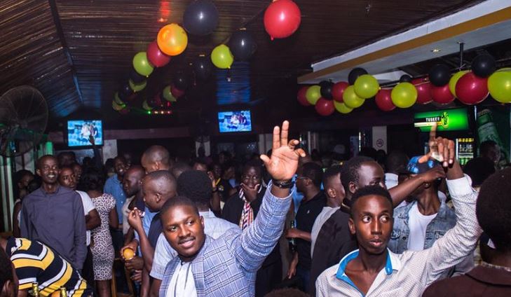 Revelers enjoy themselves at a previous 
