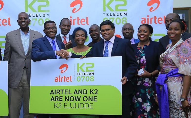 Airtel Uganda takes over K2 Telecom