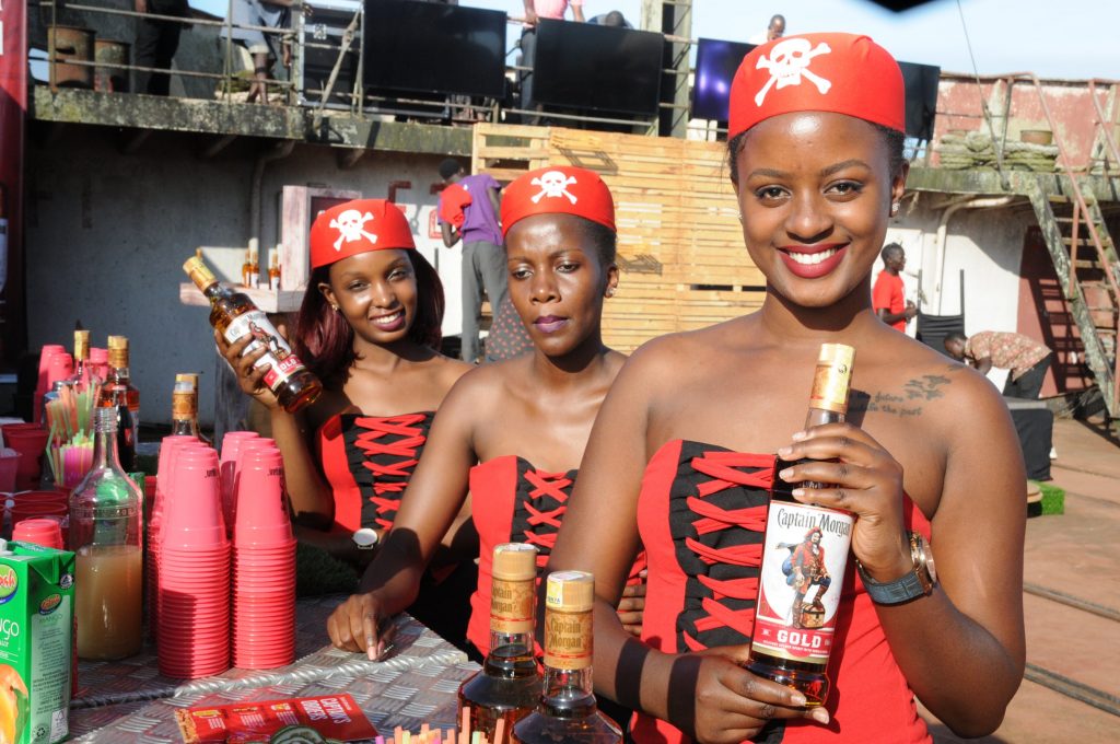 UBL Captain Morgan Gold pirates launch