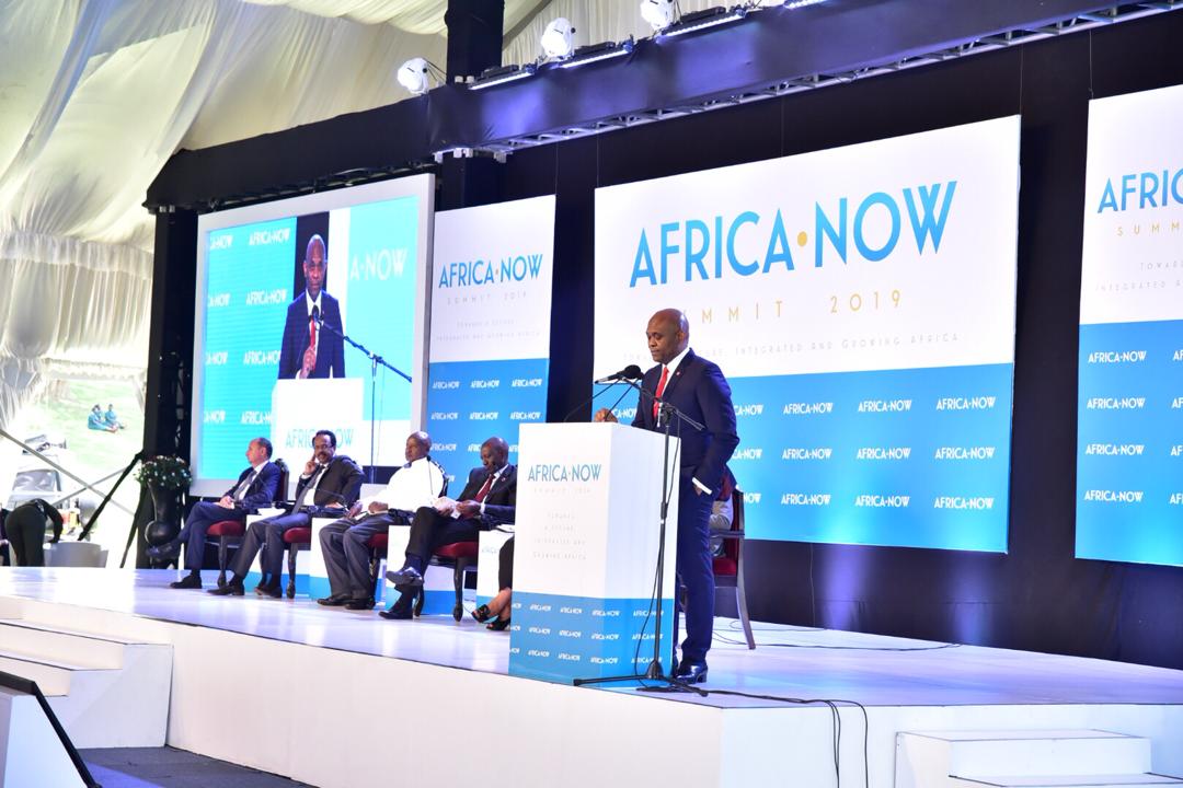 UBA Group Chairman and Founder Tony Elumelu delivers key note  address on The Leadership Needed to Catalyse Africa’s Transformation at the 2019 Africa Now Summit.