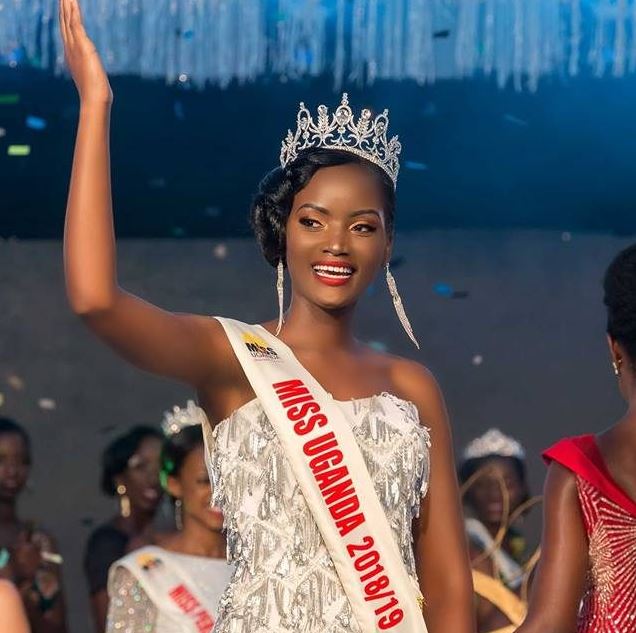 Abenakyo Quiin, the reigning Miss Uganda. 