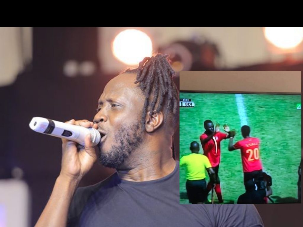 Bebe Cool and family thrilled after son Alpha’s debut at the Uganda National team