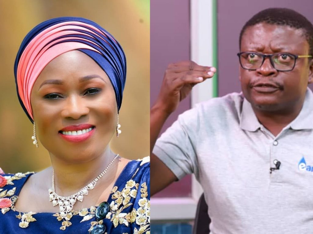Halima Namakula and Eddie Sendi clash