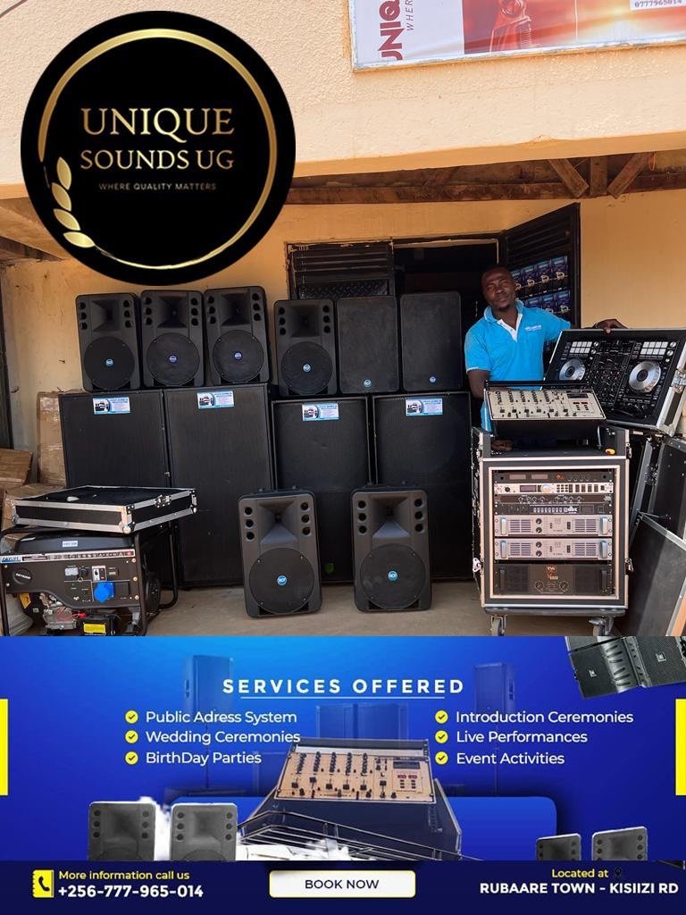 Unique Sounds Ug mesmerizes Western Uganda with the State of the art equipment