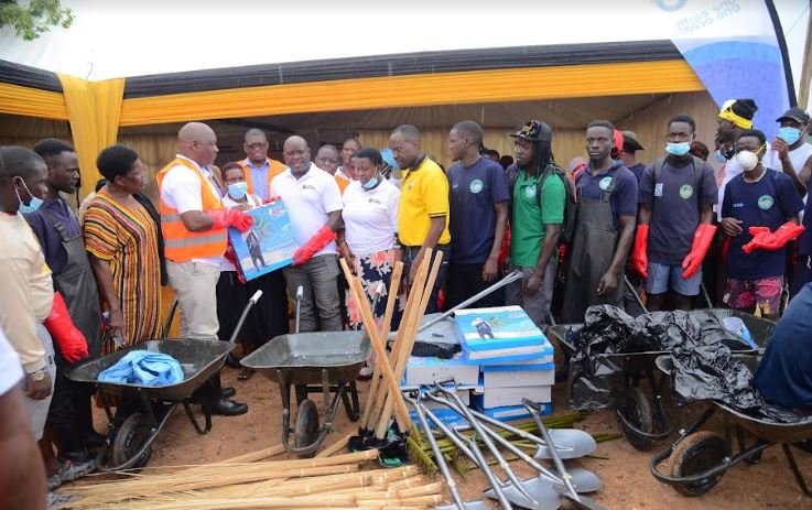 UBL, KCCA, NEMA and others join forces in cleaning up Portbell landing site