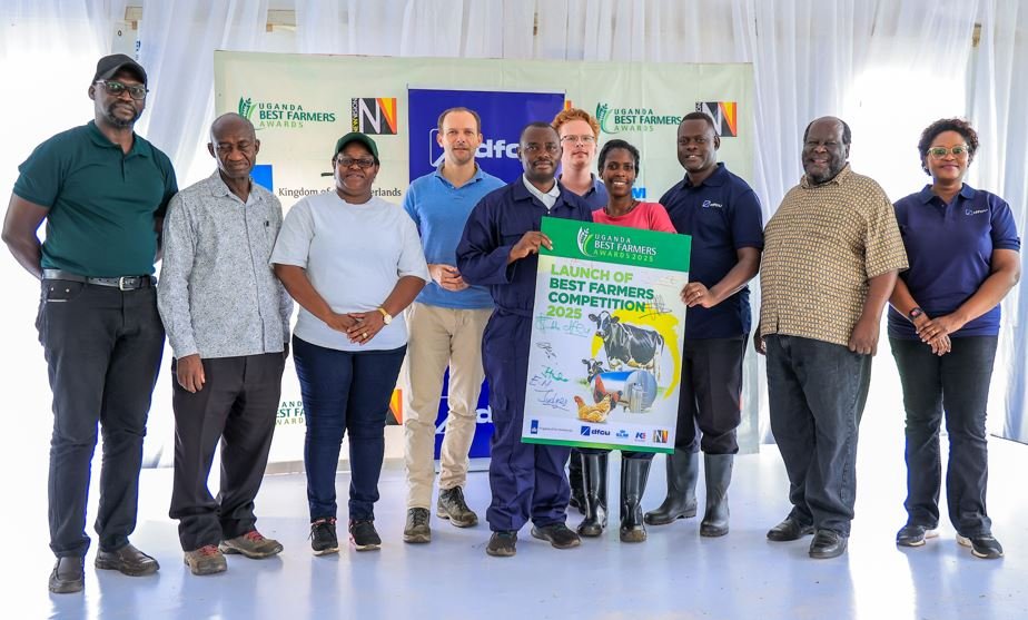 dfcu Bank partners with Vision Group, KLM, Koudjis and Embassy of the Kingdom of Netherlands to launch 2025 Best Framers Competition