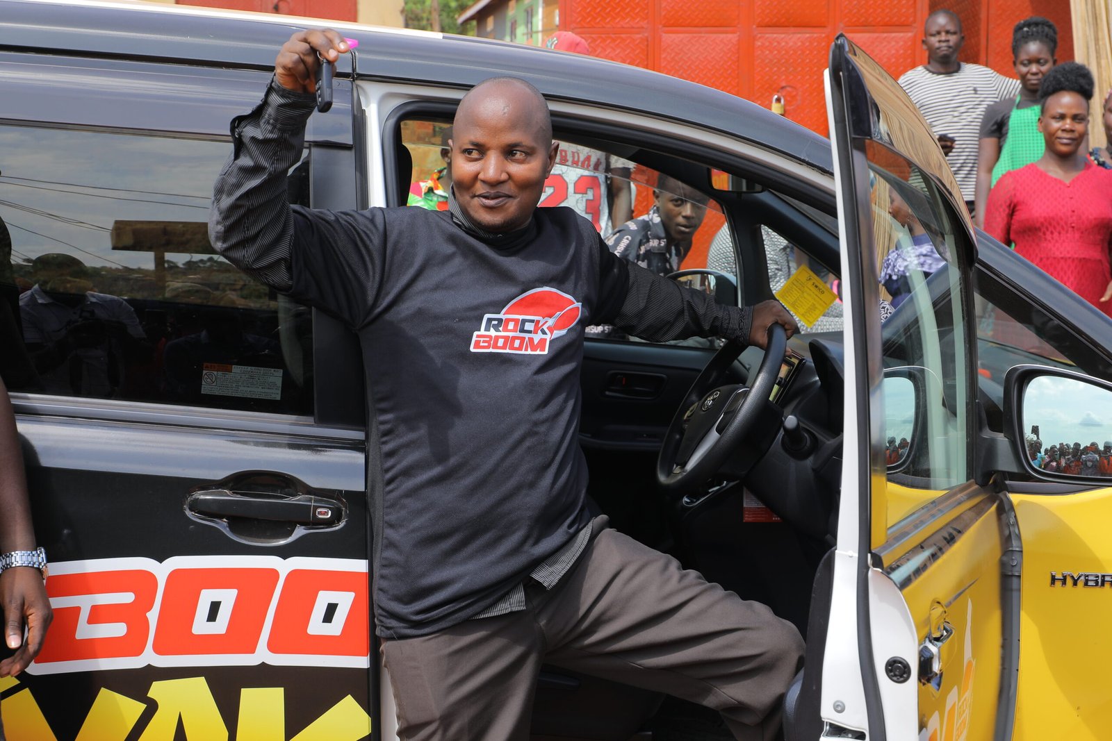 Rockboom Rewards Mpigi Carpenter with Toyota Noah in Life-Changing Moment