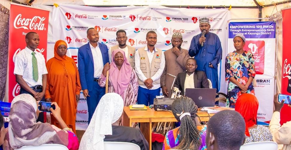 Coca-Cola Beverages Uganda supports people with disabilities to grow their businesses