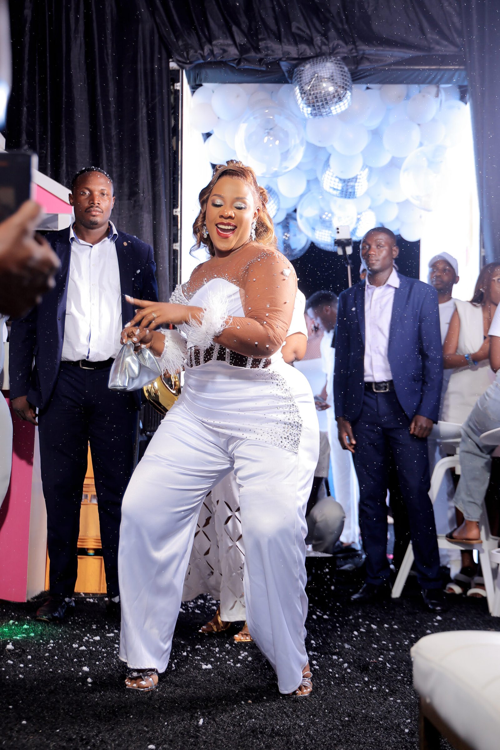 Kampala Glitters White as Aidah’s Kasiki Shuts Down Premium Liquor in an Unforgettable Night of Opulence
