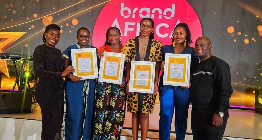 Coca-Cola Beverages Uganda wins big at the Brand Africa 100 Uganda Awards