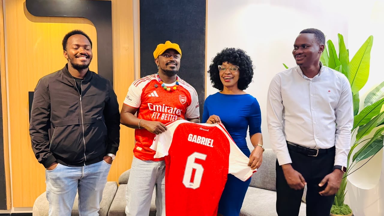 Ykee Benda Recognised by Emirates and Arsenal, Receives Gabriel Magalhães Champions League Final Jersey Ykee Benda Recognised by Emirates and Arsenal, Receives Gabriel Magalhães Champions League Final Jersey