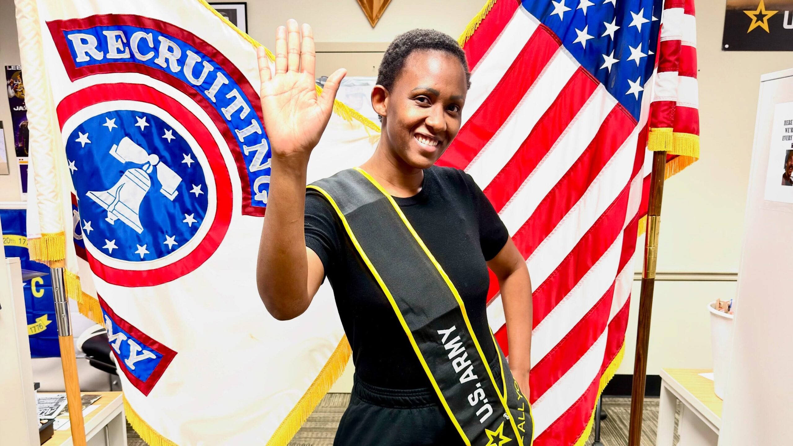 Former Ugandan Model Doreen Kabareebe Joins US Army
